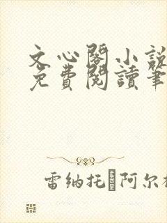 文心阁小说全文免费阅读笔趣阁