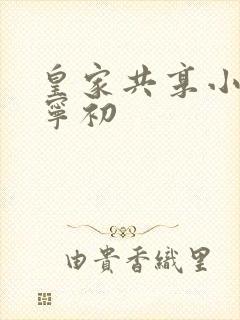 皇家共享小公主宁初