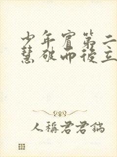 少年宾第二部珏慧破而后立