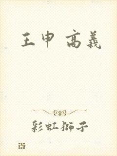 王申 高义