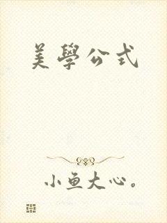 美学公式