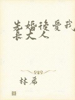 先婚后爱我的市长大人