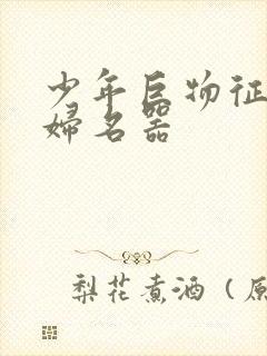 少年巨物征服美妇名器