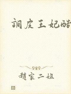 调皮王妃酷王爷