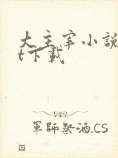 大主宰小说txt下载