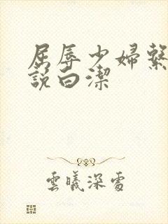 屈辱少妇系列小说白洁