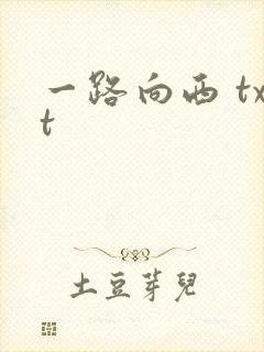 一路向西 txt