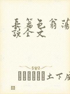 长篇色翁荡熄小说全文