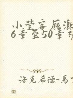 小莹客厅激情46章至50章视