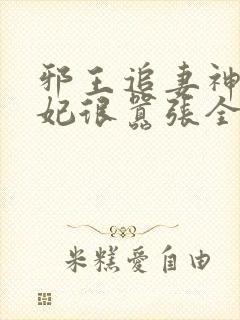 邪王追妻神医狂妃很嚣张全文免费