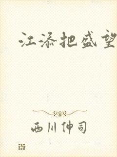 江添把盛望顶哭