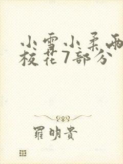 小雪小柔两个大校花7部分