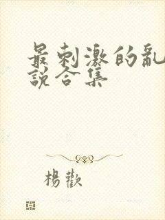 最刺激的乱惀小说合集