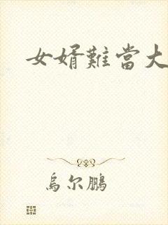 女婿难当大结局