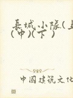 长城小队(上)(中)(下 )