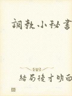 调教小秘书