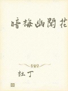 暗梅幽闻花