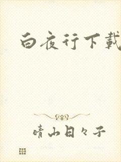 白夜行下载