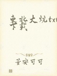 东北大炕txt下载