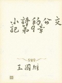小诗的公交车日记第9章