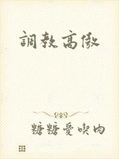 调教高傲