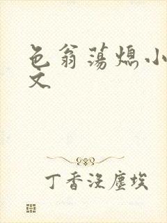 色翁荡熄小说全文