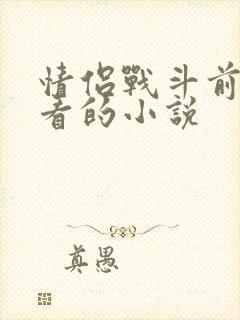 情侣战斗前适合看的小说