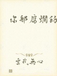 你那腐烂的直肠