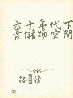 六十年代下乡知青储物空间