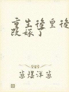 重生后皇后娘娘改嫁了