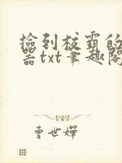 捡到校霸的遥控器txt笔趣阁