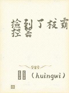 捡到了校霸的遥控器