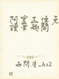 阿宾正传免费阅读笔趣阁