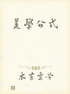 美学公式