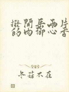 拨开岳两片肥嫩的肉御心香帅