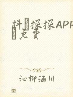 抖抈探探APP汅免费