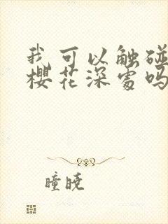 我可以触碰你的樱花深处吗
