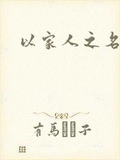 以家人之名小说