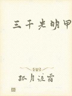 三千光明甲