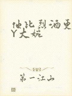 他比烈酒更撩BY大婉