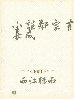 小说邻家有女初长成