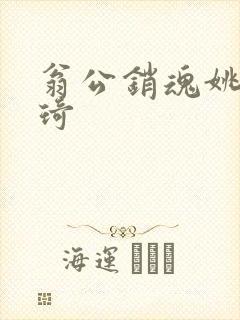 翁公销魂姚瑶琦琦