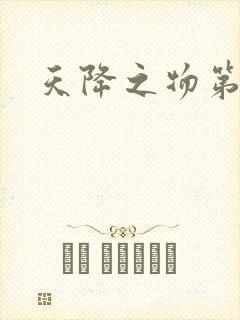 天降之物第一季