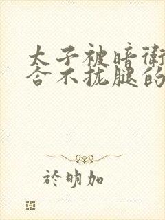 太子被暗卫c到合不拢腿的后果