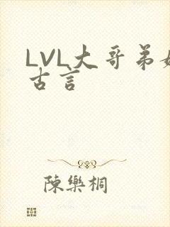 LVL大哥弟媳古言