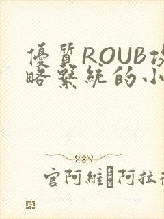 优质ROUB攻略系统的小说最新章节