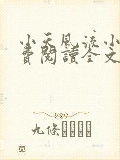 小天风流小说免费阅读全文最新章节