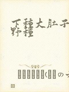 下种大肚子怀孕野种