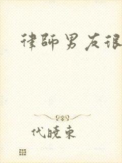 律师男友很难撩