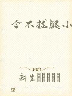 合不拢腿小说